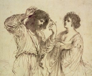 Samson og Delila af Giovanni Francesco Barbieri